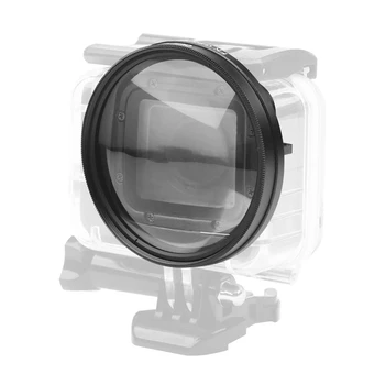 

58mm Macro Lens 10X nification Close Up Lens for Gopro Hero 7 Black 6 5 Black Waterproof Case for GoPro Accessory