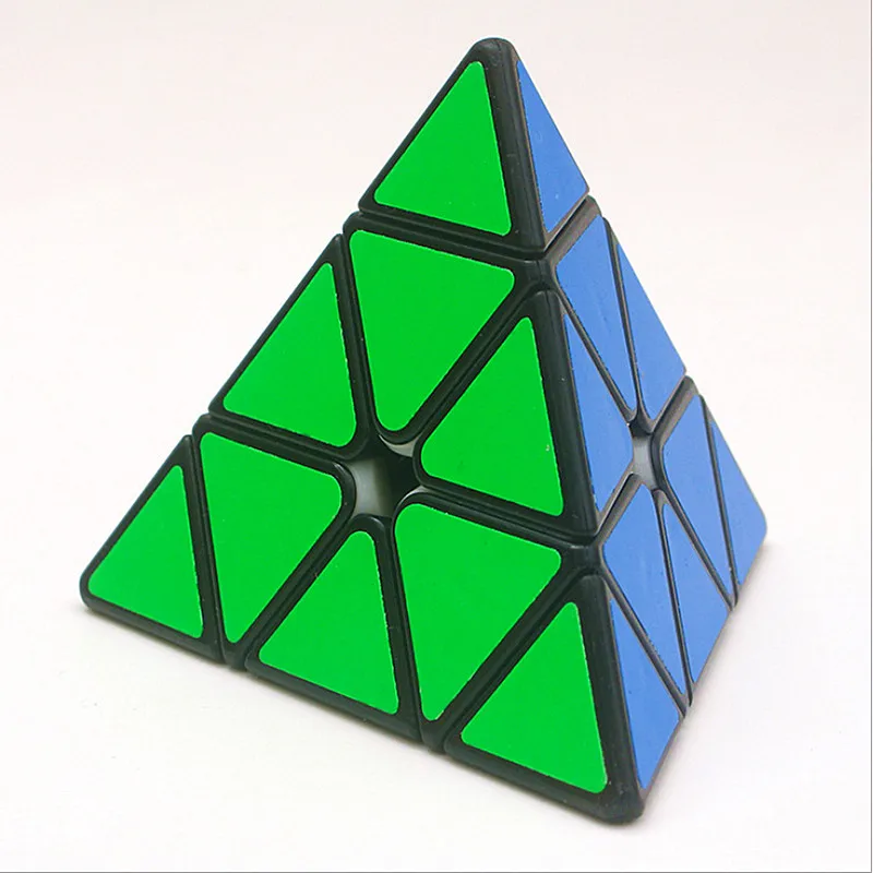 YuXin Little Magic 3x3x3 головоломка "Пирамида Рубика" YuXin 3x3 Пирамида волшебный куб маленькая Волшебная Пирамида 3x3 скоростной куб YuXin Пирамида волшебный куб