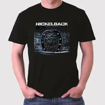 

New Nickelback Dark Horse Rock Band Mens Black T Shirt Size S To 3Xl