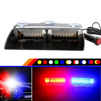 

Car 16-LED Sucker Strobe Flash Light Dash Emergency Flashing Warning Light