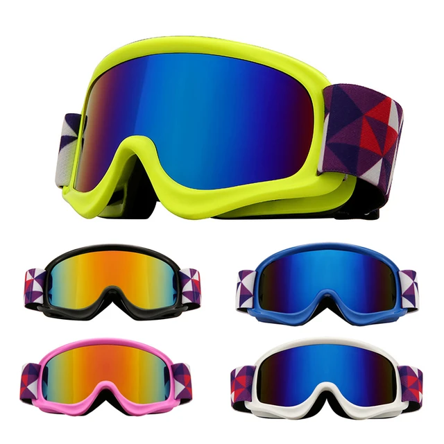 Lunettes de ski double anti-buée pour enfants, lunettes de neige, sports de  plein air, filles, garçons, enfants de 3 à 12 ans, UV400, 506 - AliExpress