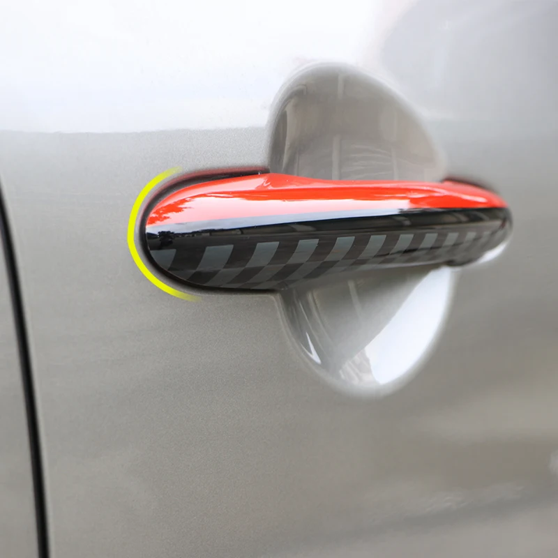 

Car Door Handle Decoration Cover Sticker For BMW MINI Cooper S F54 F55 F56 F57 F60 Clubman Car Exterior Styling Accessories