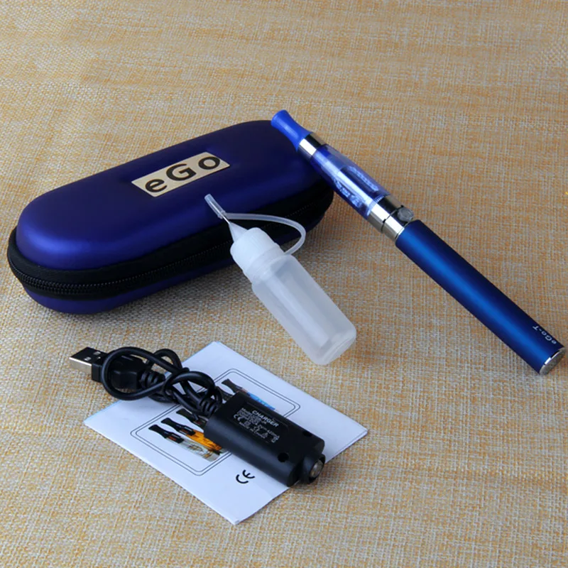 EGo CE4 набор электронных сигарет ego T 900 мАч батарея 1,6 мл ce4 распылитель vape ручка Наборы с USB зарядное устройство на молнии чехол для электронных сигарет