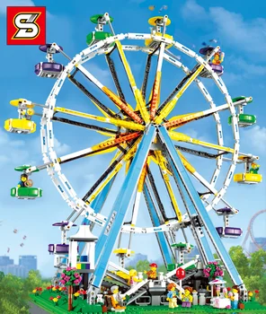 

City Expert Ferris Wheel Creator Streetview Building Blocks Bricks Compatible Lepinglys 10247 Children Toys Gifts Christmas