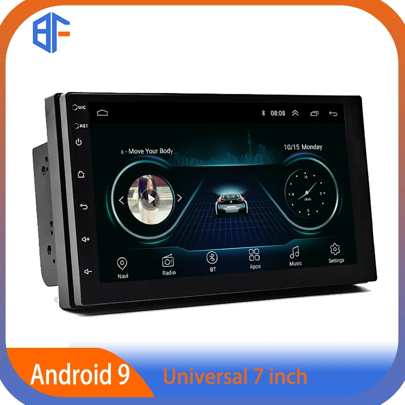 BF 7&quot BT Stereo Vehicular Unit 1G RAM 16G ROM Android 9.0 Car MP5 Player RDS Radio | Автомобили и мотоциклы