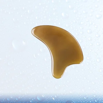 

1Pc 4mm Ox Horn Scrapping Piece Face Neck Massager Traditional Scraping Board Beauty Tool for Adults