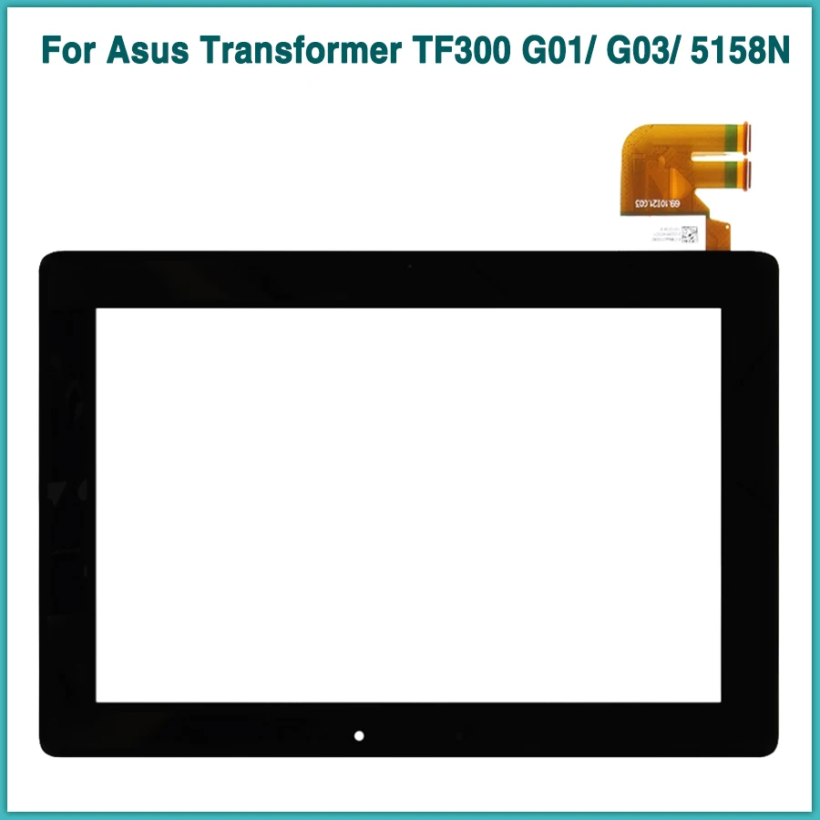 Для Asus Transformer Pad TF300T TF300 TF300TG G01/G03/5158N версия Сенсорный экран планшета Сенсор внешняя Передняя Стекло объектив Панель