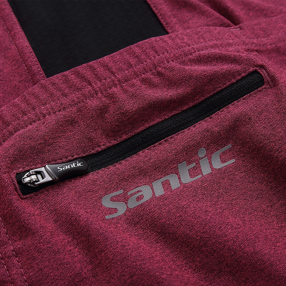 Веломайка Santic мужская с коротким рукавом повседневная спортивная куртка