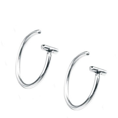 Surgical Steel Fake Nose Ring Nose Wrap Cuffs Fake Septum Clip In The Nose Hoop Lip Hoop Rings Conch Earring Body Jewelry