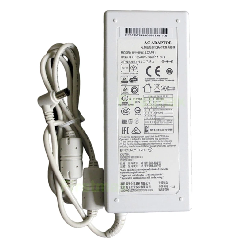 LG Ʈ ̵  LED AC   , LG 34UM94 34UM95 34YM95C 34UM94-PD 34UM95-P, 34 ġ, 19V, 7.37A, 140W, LCAP31