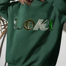 

Loki Laufeyson Sweatshirt Women Men Loki Merch Tv Serie MCU Hooded Sweatshirts Long Sleeve Pullover Women's Hooded Woman Outfits