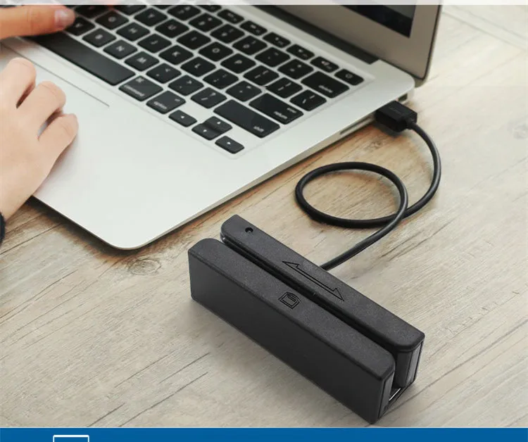 USB MSR100 магнитный считыватель данных ленточная карта 3 трека pos|Картридеры| |