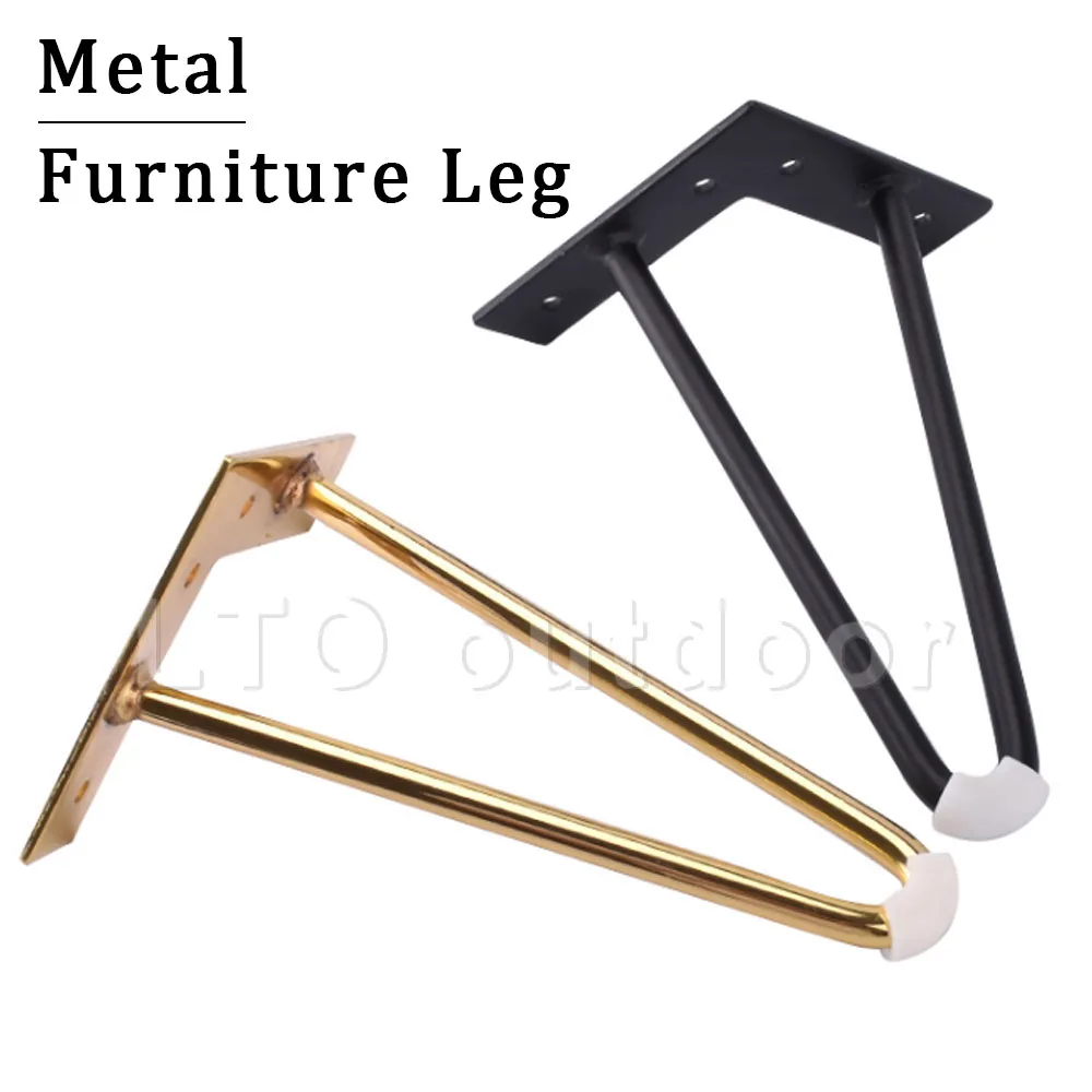 

Metal Hairpin Table Desk Leg Solid Iron Wire Support Leg For Sofa Cabinet Handcraft Furniture Hardware Accessories