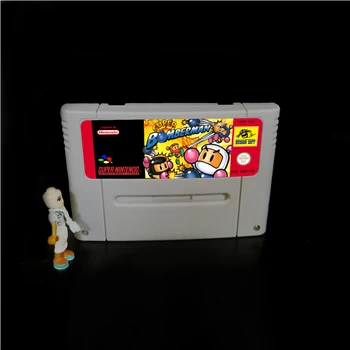 Super Bomberman 1 2 3 4 5 игровой Картридж для экшен версии EUR|Запасные части| |