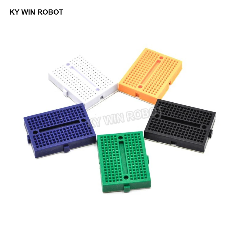 

2PCS SYB-170 SYB170 Mini Solderless Prototype Breadboard 170 Tie-points PCB Test Board