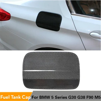 

Fuel Cap Cover for BMW 5 Series G30 G38 F90 M5 2017 - 2019 Carbon Fiber Gas Oil Tank Accessories