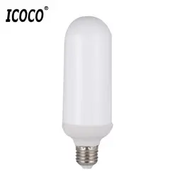 ICOCO светодиодный светильник с эффектом мерцания E27 5 W/6 W 1500K Беспламенное искусственное пламя для отеля/баров/дома/ресторанов