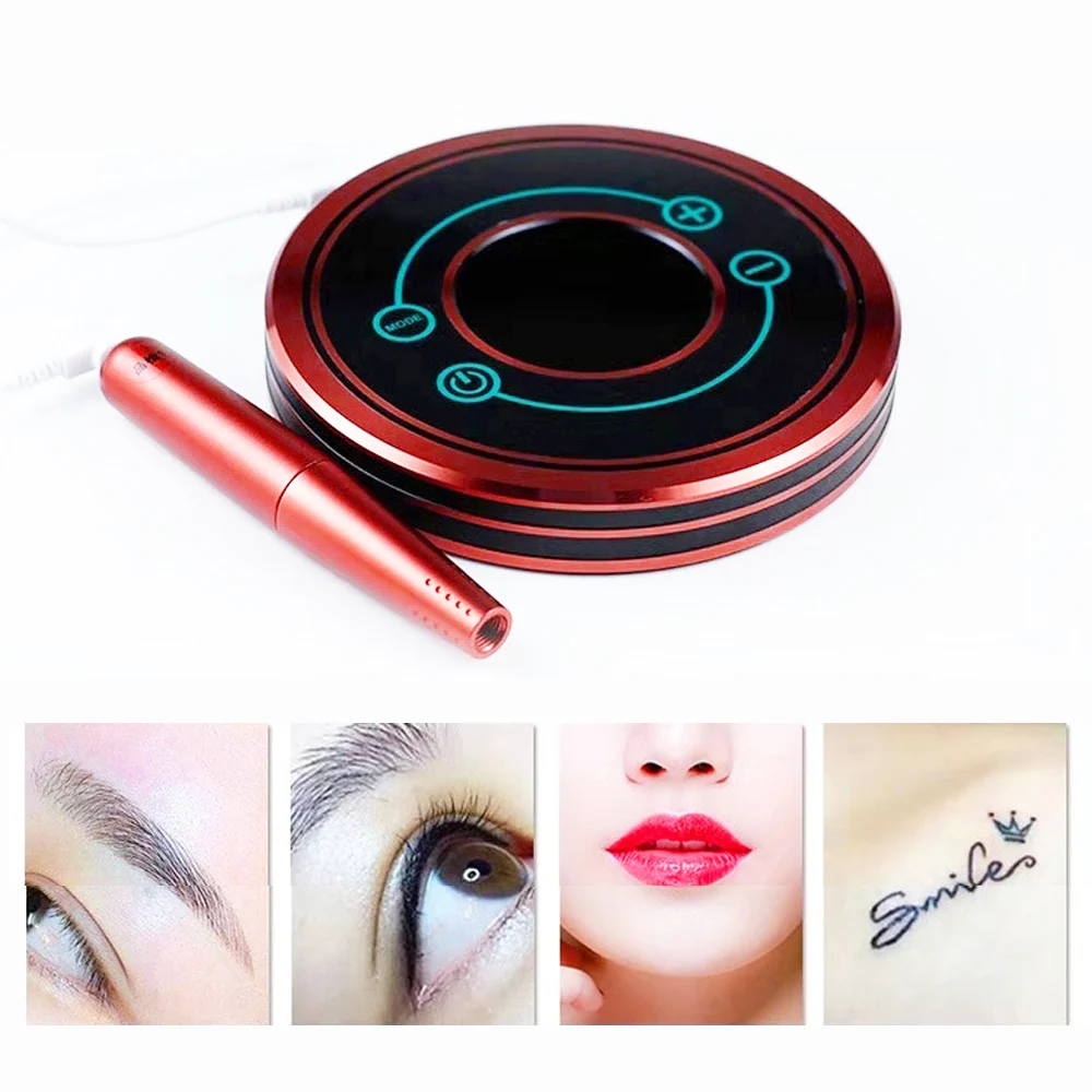  Professional Rotary Tattoo Machine Pen Smart control panel For Permanent Makeup Eyebrows eyeliner L - 4000618136650