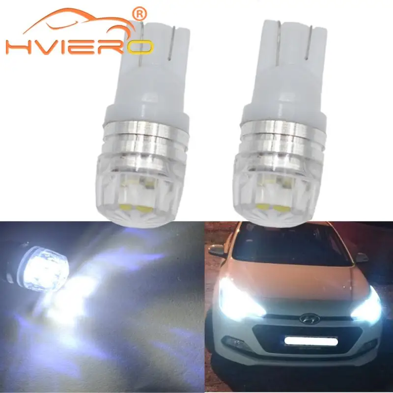 2 шт. Автомобильные светодиодные лампы T10 W5w для указателей поворота|blue light lamp|12v car