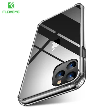 

FLOVEME Transparent Case For iPhone 11 Pro Max Case Cover For iPhone 11pro Max Case For iPhone XR 7 8 X XS Max TPU Clear Funda