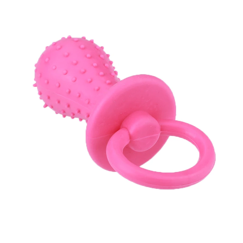 Gran oferta Nuevo no-tóxicos lindo perro de juguete de chupete de sonido interactivos gato juguete de perro cachorro mascota molares juguete perro mascota Accesorios 0LdJlXpRJ7g