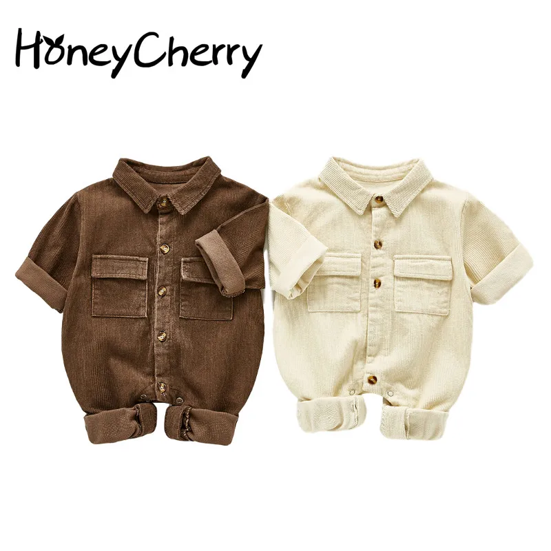 Baby Romper Suit Winter Clothes Frock Autumn Boy Casual Treasure One-Piece