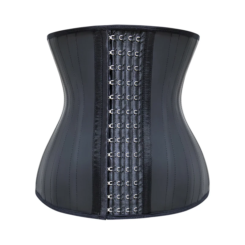 Waist-Trainer,Women's-25-Steel-Boned-Latex-Cincher-Underbust-Corset