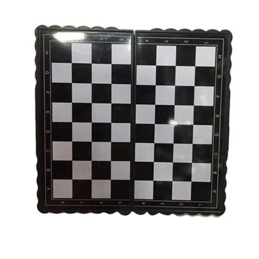 Мини Шахматный набор складной магнитный пластиковый шахматная доска настольная игра портативная детская игрушка