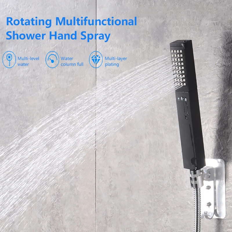 

Pressurized Rainfall Shower Head Stainless Steel Household Nozzle For Bathroom Shower Water Saving Filter Spray Accessory