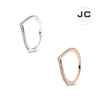 

JC Fashion Charm 925 Sterling Silver Original Copy Ring Rings, Love Rings for Women Wedding Rings Jewelry Gifts