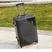 KLQDZMS ABS+PC Rolling luggage travel suitcase with wheels Spinner trolley case 20inch boarding carry-on luggage 22"24"26inch