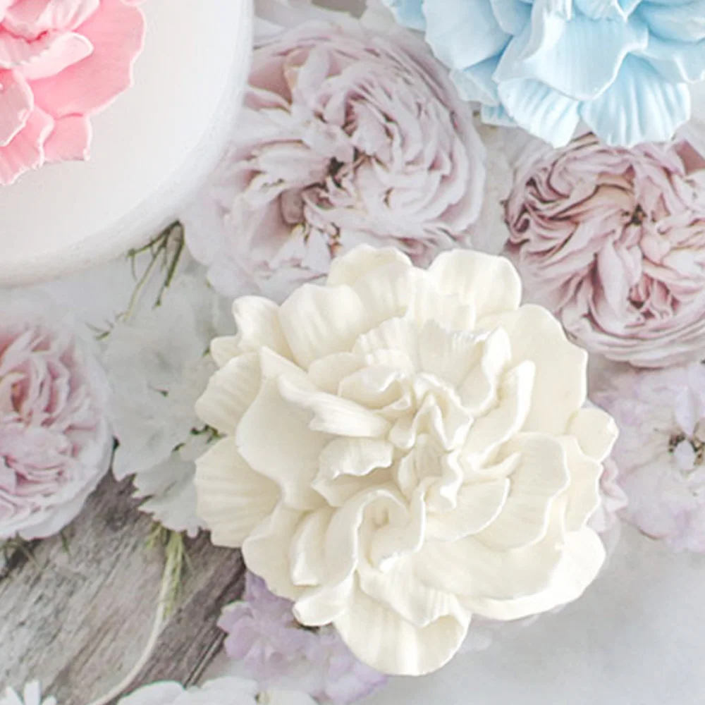 Rose Flower soap mold for Making silicone soap molds Aromatherapy plaster mold 3D Flower Fondant Mold Candy Chocolate Decoration