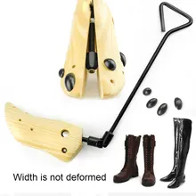 1 шт. Сапоги Носилки Обувь Дерево стойки держатель дерево формирователь регулируемый расширитель обуви поддержка BB55