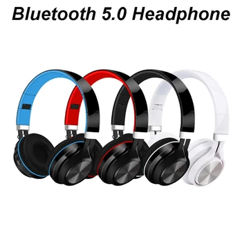 

Subwoofer Wireless Bluetooth V5.0 Foldable Headphones HiFi Music Handsfree Portable Sports Game Outdoor Earphone TF Card,FM,AUX