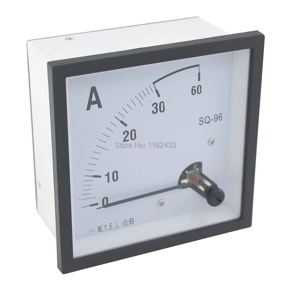Baomain Round Ammeter SO-45 Analog Panel Meter Class 2.5 Accuracy AC 0-5A Black Baomain Round Ammeter SO-45 Analog Panel Meter Class 2.5 Accuracy AC 0-5A Black