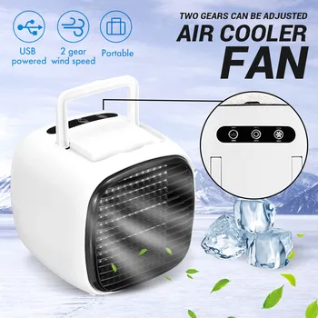 

Mini Portable Air Conditioner Multi-function Humidifier Purifier USB Desktop Air Cooler Fan with Water Tank Home 5V