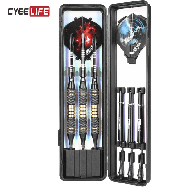 3Pcs Pro Competition 18 Grams Plastic Soft Tip Darts With Aluminium Alloy  Shafts