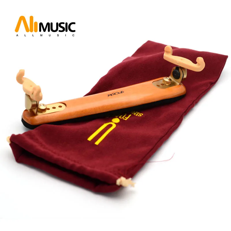 

FOM ME-033 Maple Wood with 5mm Sponge Back Shoulder Rest for 1/2
