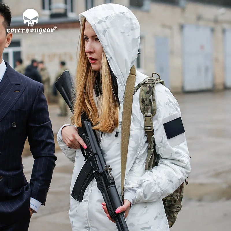 Emersongear тактическая теплая куртка женская мужская с капюшоном охотничья тактическая куртка S серия повседневная пара уличная MC охотничья куртка - Цвет: MCAP