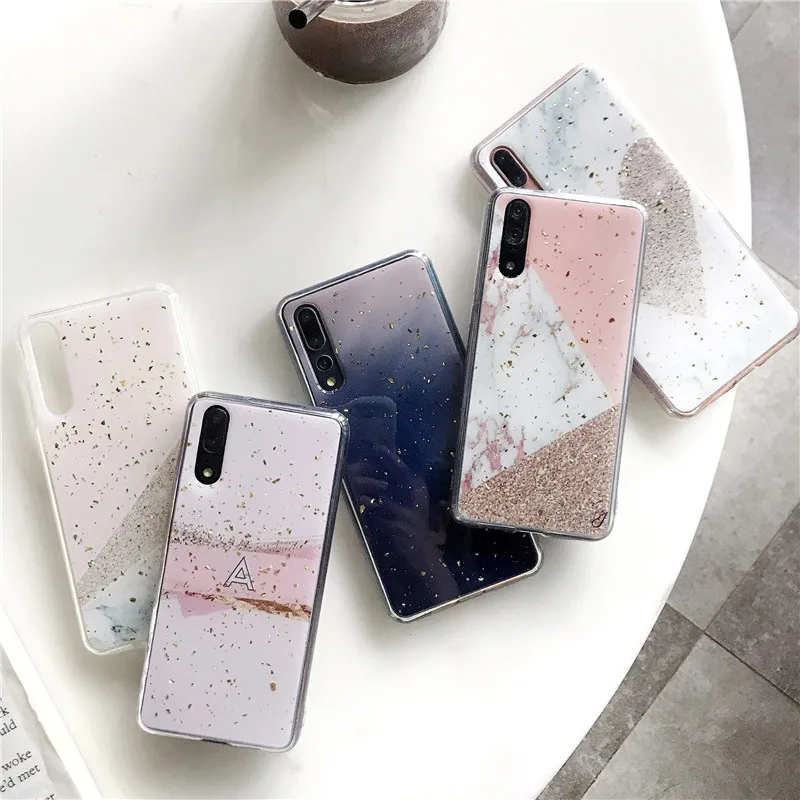 Мраморный чехол для samsung Galaxy S10 Plus S10e S9 Note 9 A9 A7, мягкий силиконовый чехол из ТПУ с кольцом и подставкой для iphone 7