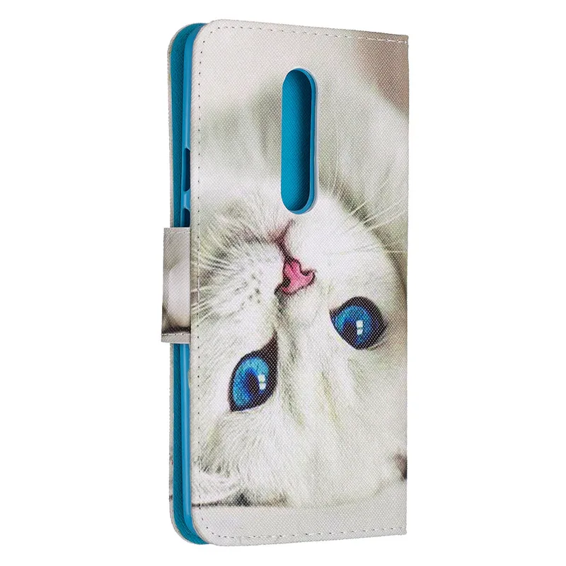 Кожаный флип-кейс Oneplus 7 Pro для Coque Oneplus 7 Pro One Plus 7 Pro, чехол с единорогом, Магнитный кошелек, чехол для телефона, сумка