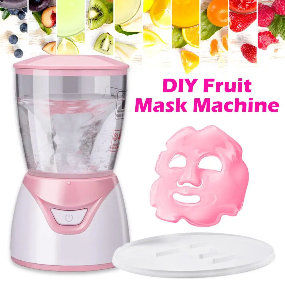 Electric Face Mask Maker Machine Facial Treatment DIY Automatic Fruit Natural Vegetable Collagen Home Use Beauty Salon SPA Care