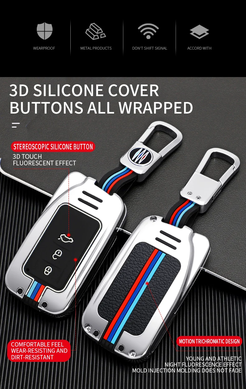 Metal Car Smart Key Case Cover For Lexus NX GS RX ES GX LX RC IS 250 200 350 300H 450H CT200 RX270LX NXIS Shell Fob Accessories - H74dfdd4dc94a427f9eff8055ffdf7fbfc