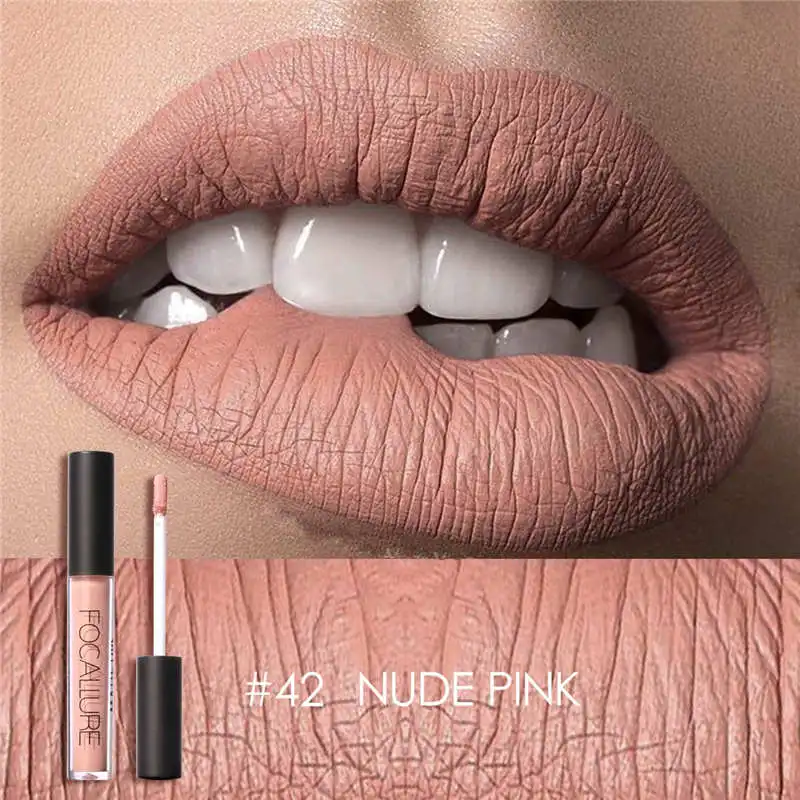 Блеск для губ Focallure Matte краска стойкая водостойкая жидкая Увлажняющая помада