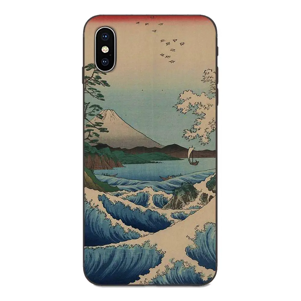 Полный волна канагава Японии для Galaxy A3 A5 A6 A6s A7 A8 A9 A10 A20E A30 A40 A50 A60 A70 A80 A90 плюс