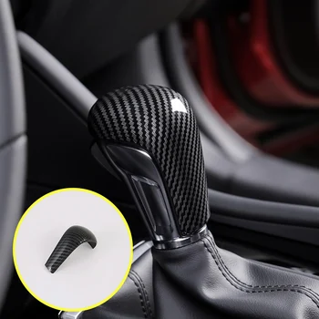 

Car Decoration Gear Head Shift Knob Switching Cover Interior Trimmer Moldings For Mazda 3 Axela 2019 2020 Accessories