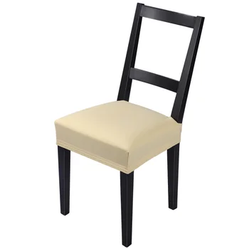 

4PCS Chair Seat Covers Stretch Removable Splashproof Chair Covers for Hotel Home Resturant Bar