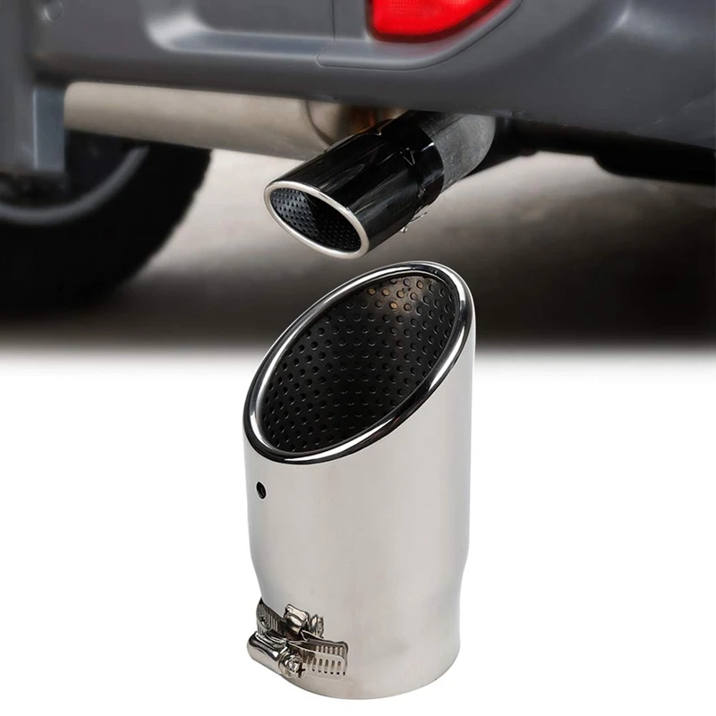 

Car Mufflers Rear Tail Exhaust Pipe for Jeep Wrangler JL 2018 2019 Car Exhaust Tip Tube Accessories