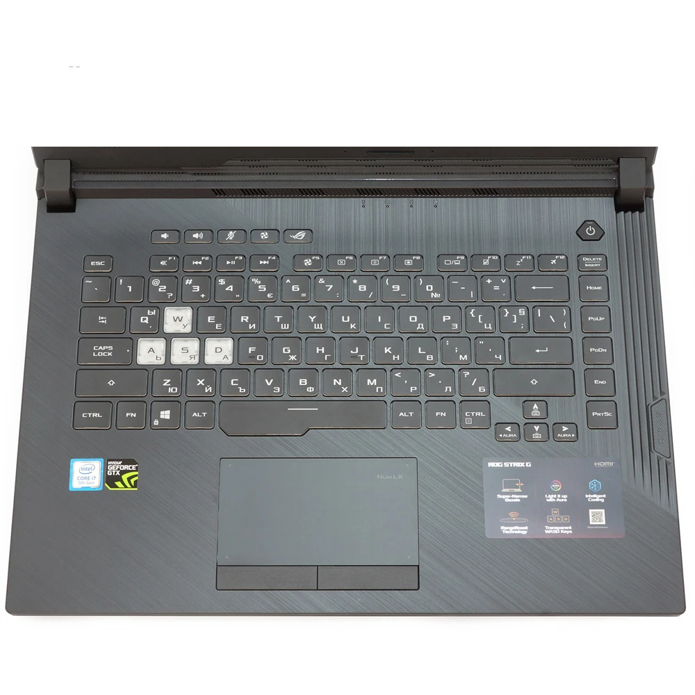 Чехлы для клавиатуры OVY ASUS ROG Strix GL531 GU GL531GV G531Gt прозрачный чехол из ТПУ ноутбука