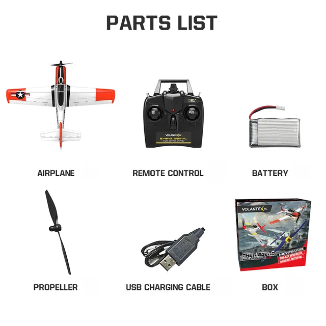 2.4G 6-Axis EPP RC Airplane Gliders Remote Control Plane Trainer Fixed Wing RTF 400mm Wingspan One Key Return for Beginner Toys